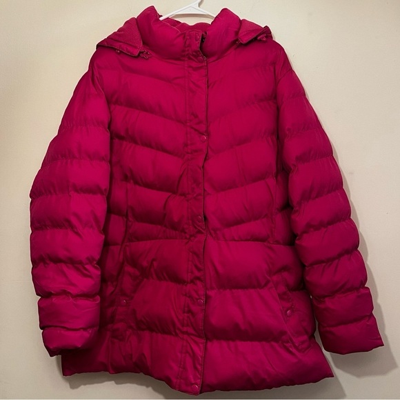 Faded Glory Hooded Puffer Jacket - Picture 1 of 7